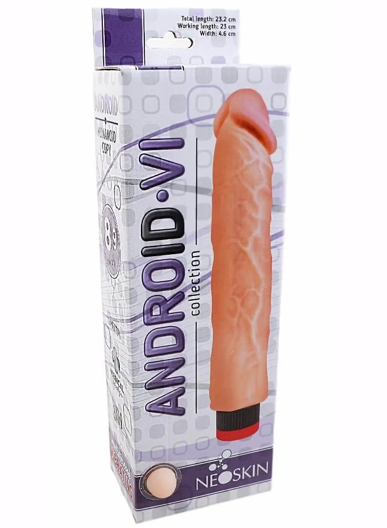 вибратор lovetoy android long, телесный в Перми