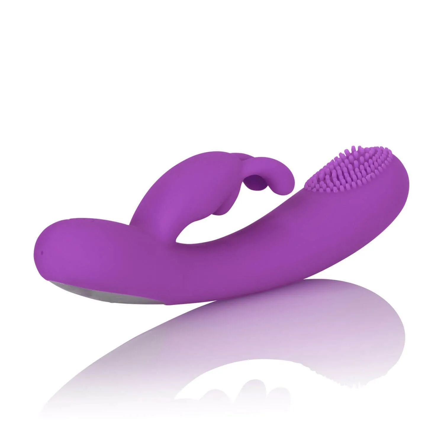 вибратор california exotic novelties embrace massaging rabbit, фиолетовый в Перми