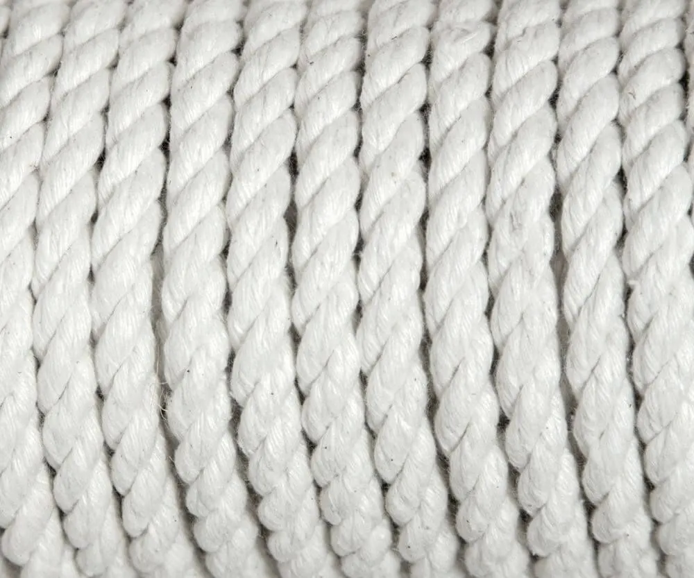 хлопковая веревка для шибари pinkrabbit белая, 20 м в Перми