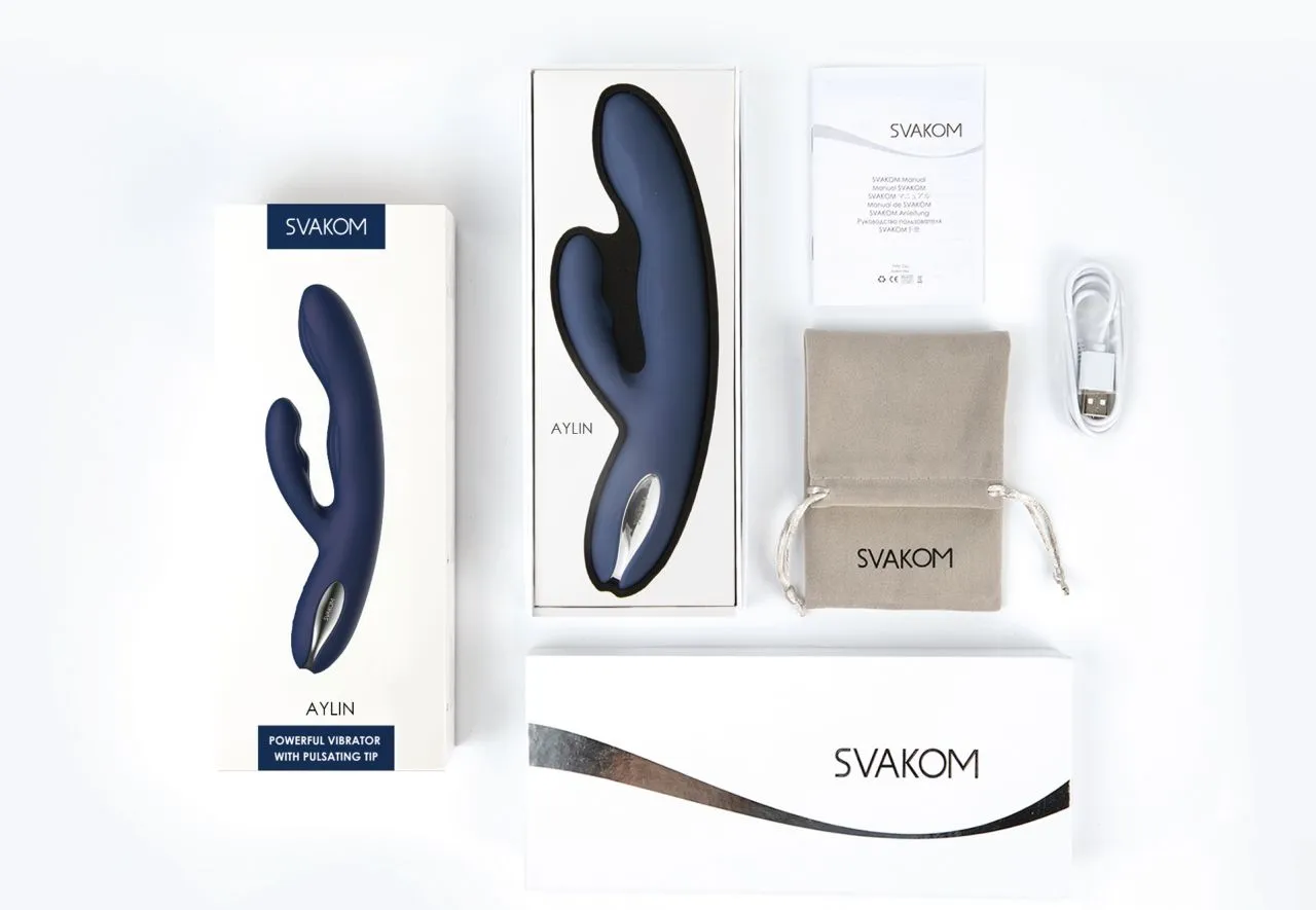 вибратор-кролик aylin dark blue в Перми