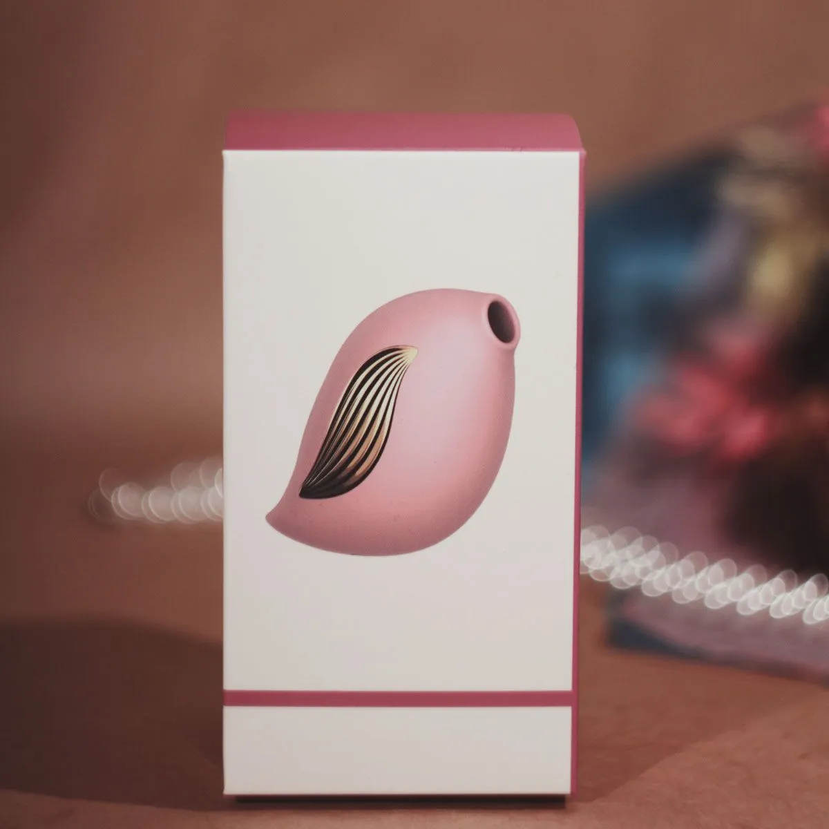 вибромассажер птичка с функцией всасывания, розовый в Перми