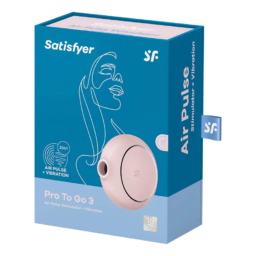 вакуумный массажер satisfyerpro to go 3 rose 045146sa в Перми
