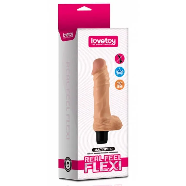 вибратор lovetoy real feel flexi, телесный в Перми