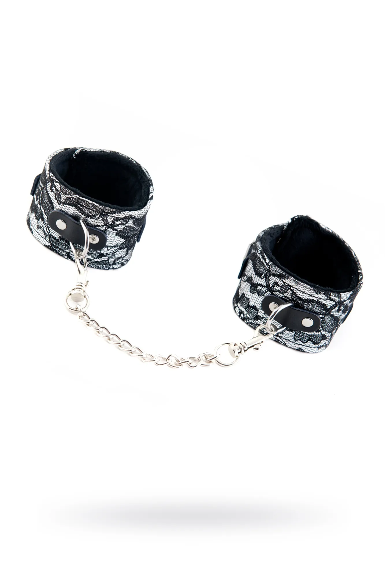 кружевные поножи toyfa marcus, серебристый, 46 см. в Перми