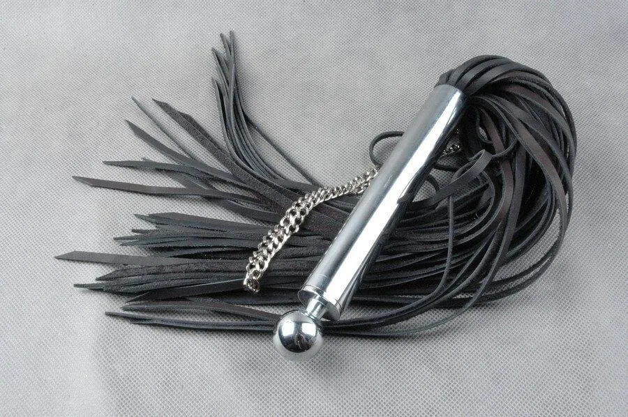 плетка beastly серебряная мечта, 55 см, чёрная в Перми