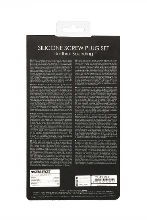 набор из трех стимуляторов уретры (струн) silicone rugged nail plug set в Перми