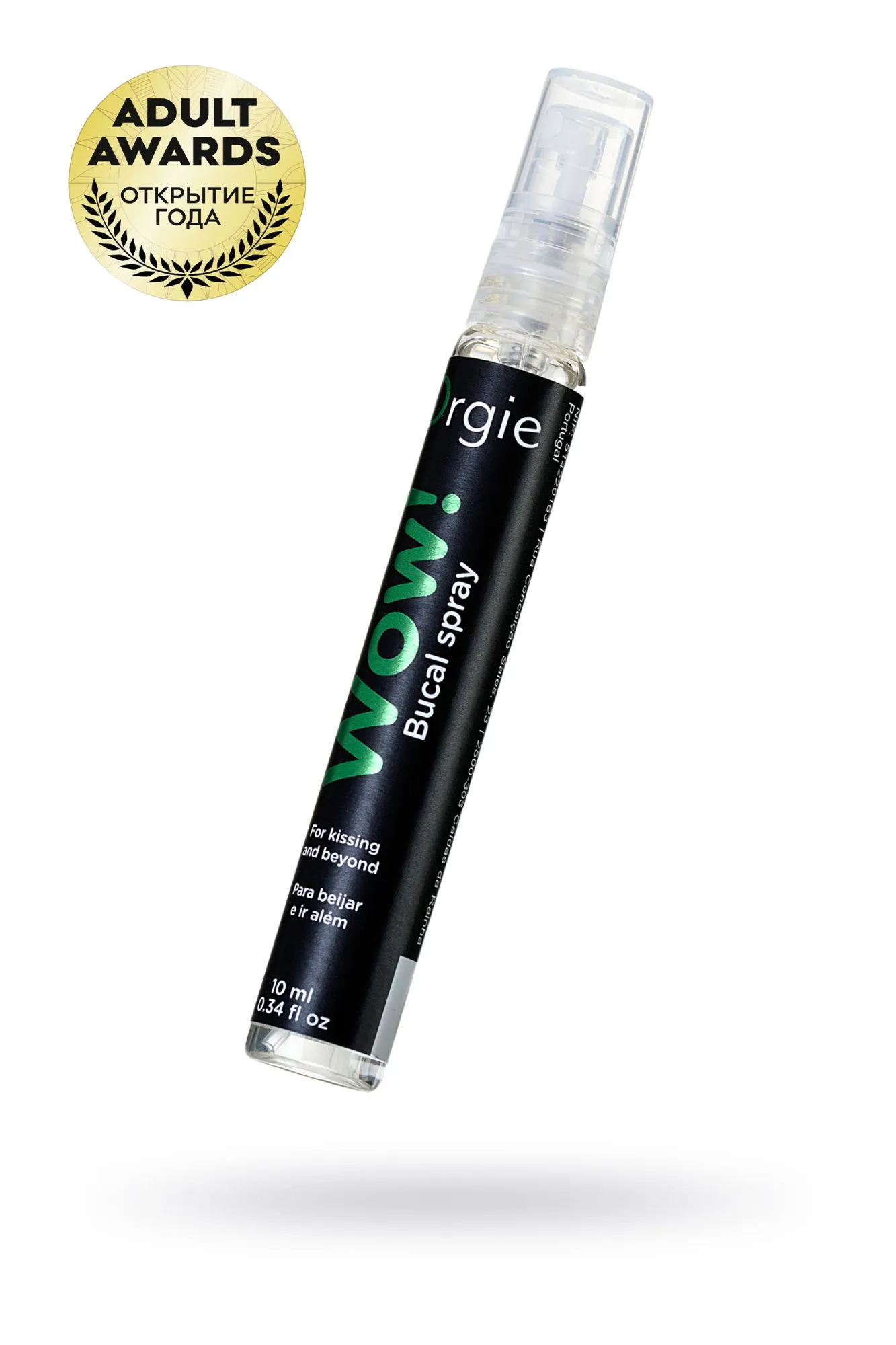 оральный спрей orgie wow! blowjob spray с охлаждающим и возбуждающим эффектом, 10 мл в Перми