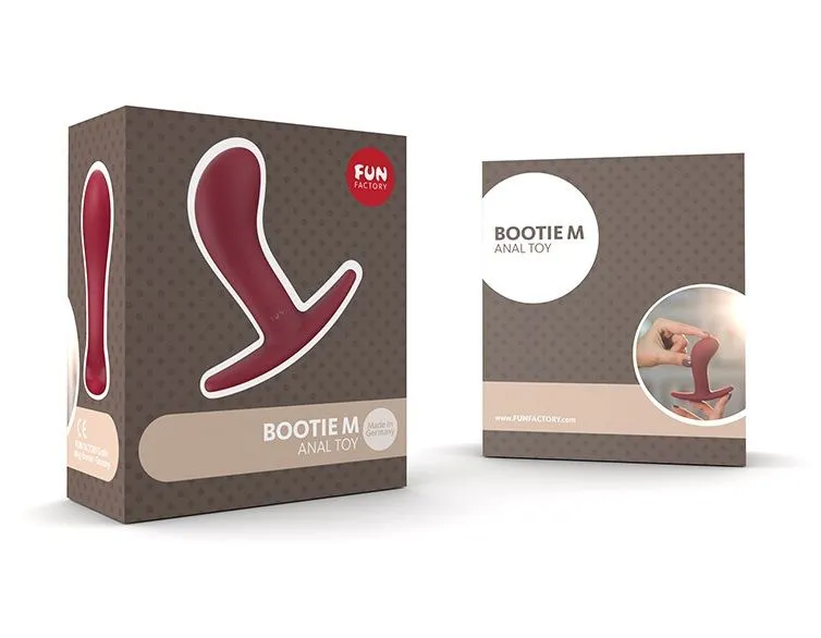 анальный стимулятор fun factory bootie medium, бордовый в Перми