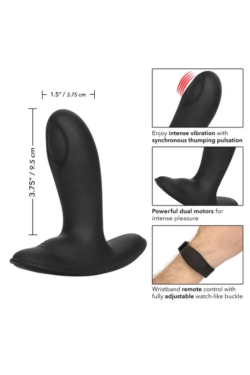 анальный стимулятор pulsing probe с функией "пульсирующее воздействие" и управлением с браслета в Перми