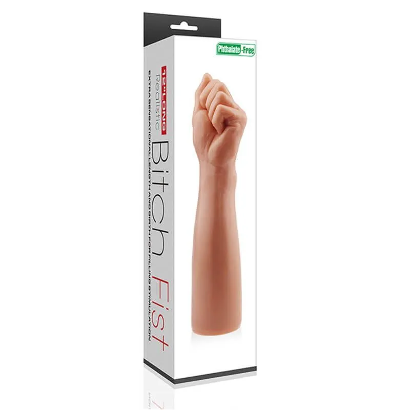 кулак для фистинга lovetoy king size realistic bitch fist, телесный в Перми