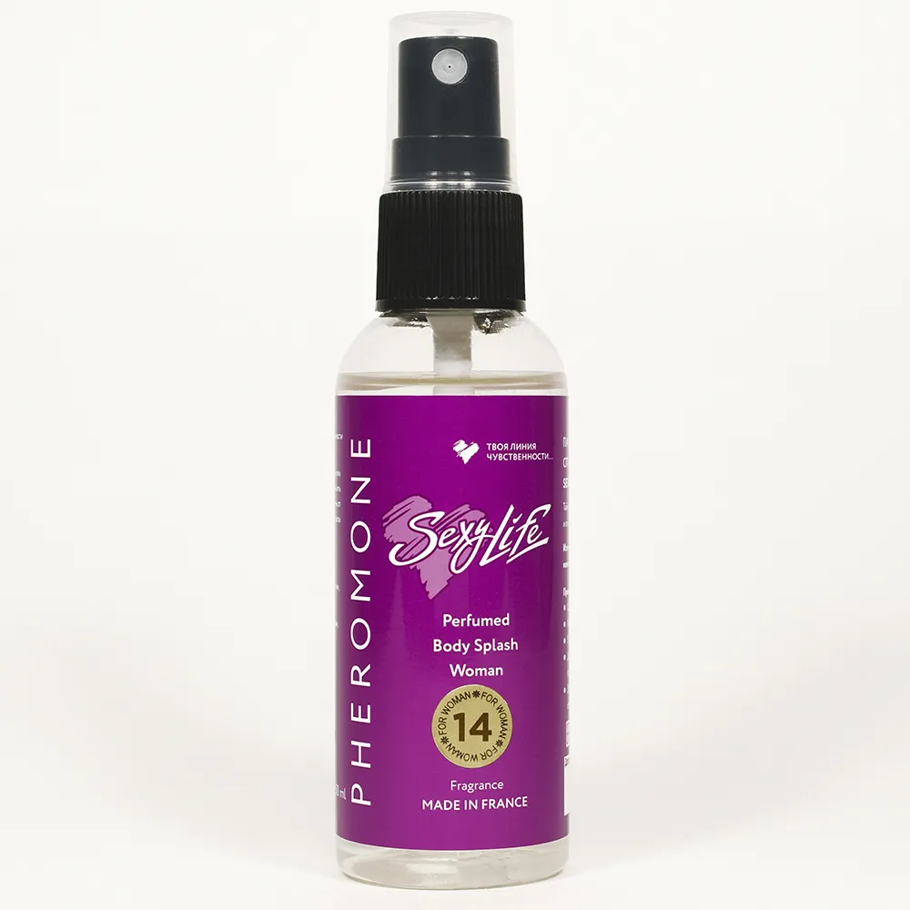 парфюмированный спрей для тела sexy life с феромонами женский № 14, 50 мл 31004 в Перми