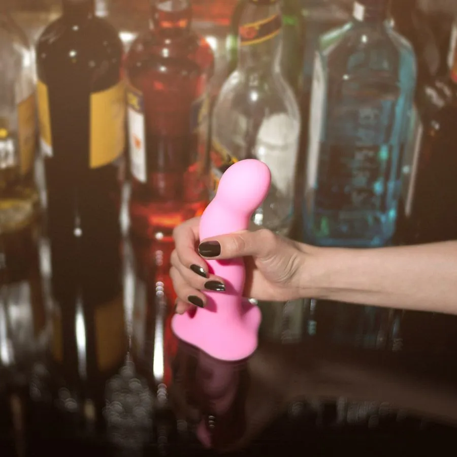 фаллоимитатор fun factory bouncer, розовый в Перми