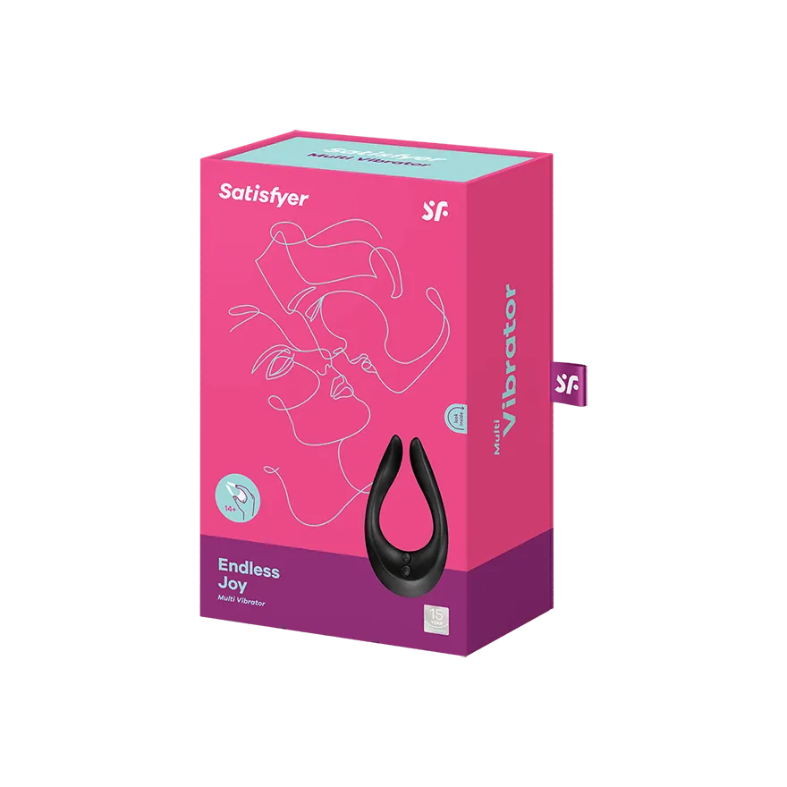 cтимулятор satisfyer endless joy, черный в Перми