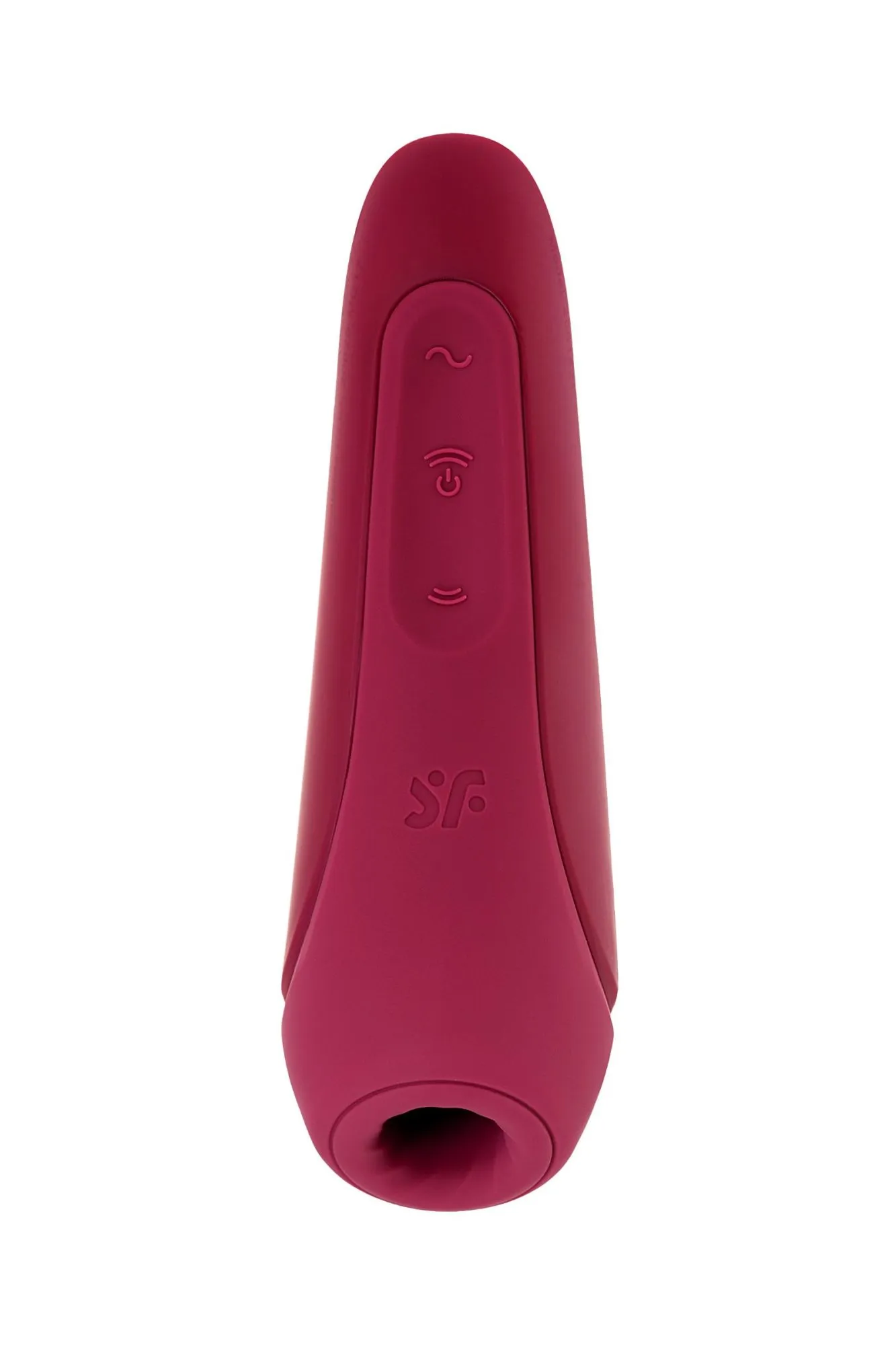 вакуум-волновой бесконтактный стимулятор клитора satisfyer curvy 1+, силикон, красный, 13,41 см. в Перми