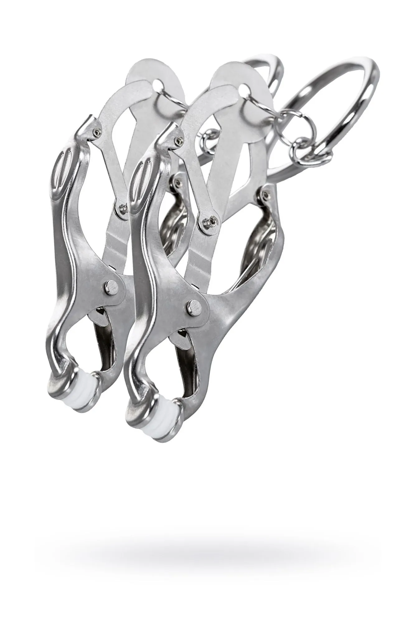 зажимы для сосков toyfa theatre, серебряные в Перми