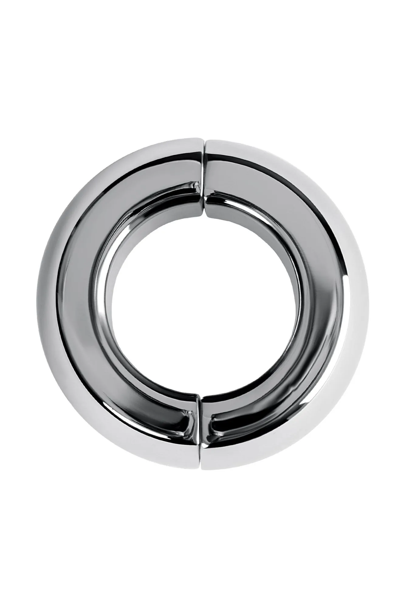 утяжелитель на мошонку toyfa metal на магнитах, серебряный в Перми