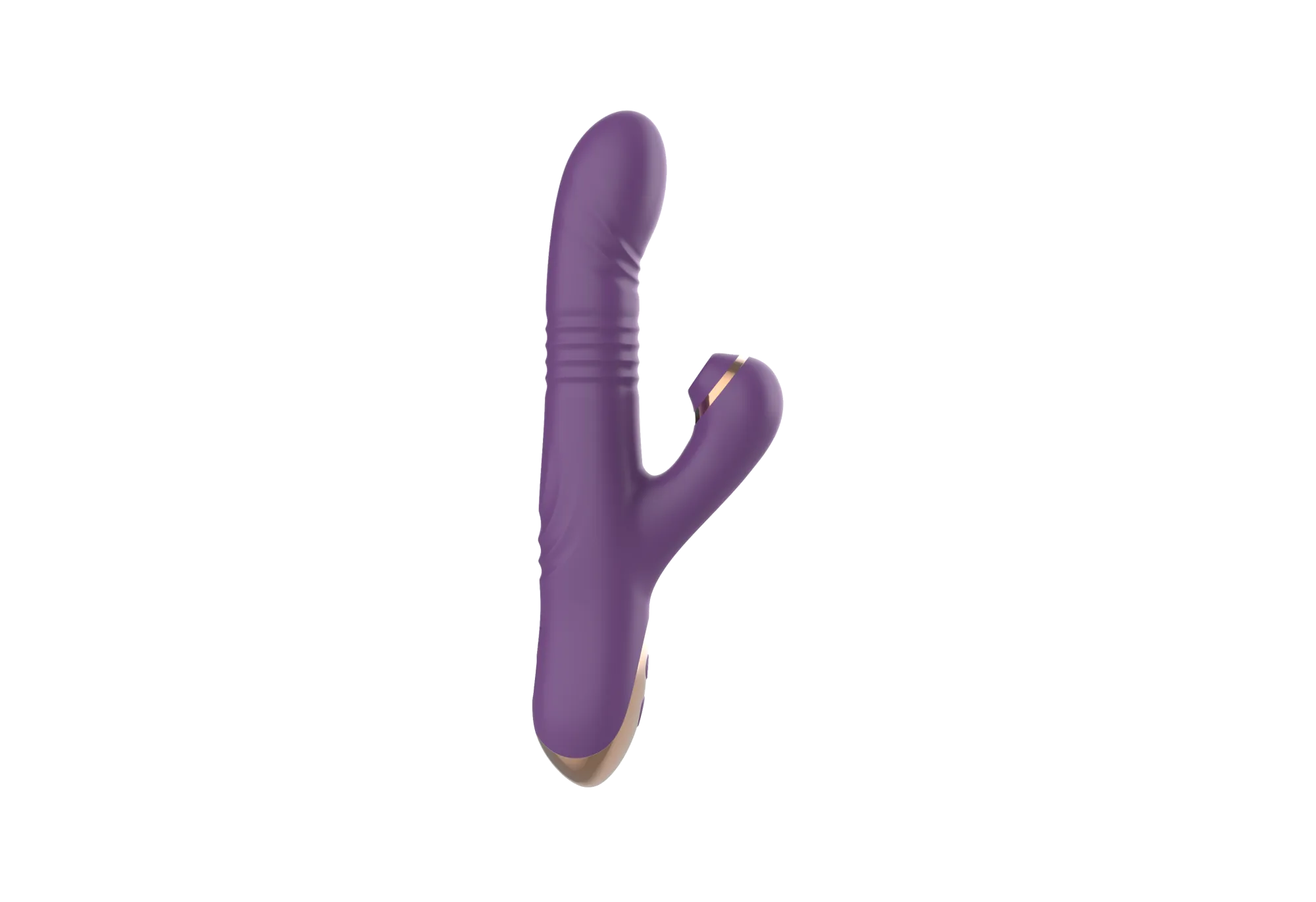 силиконовый вибратор с возвратно-поступательной стимуляцией sw24126-purple в Перми