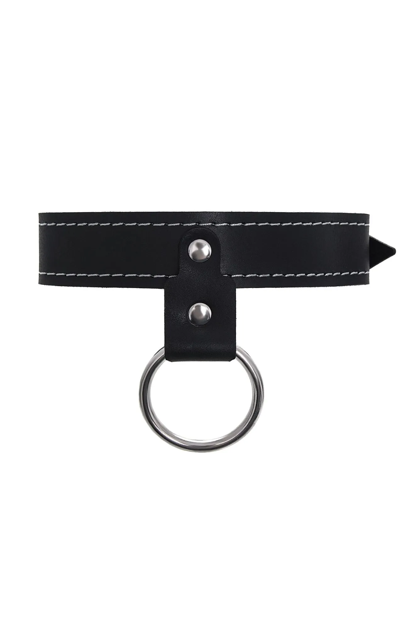 ошейник pecado bdsm, однослойный pecado bdsm, узкий, натуральная кожа, черный в Перми