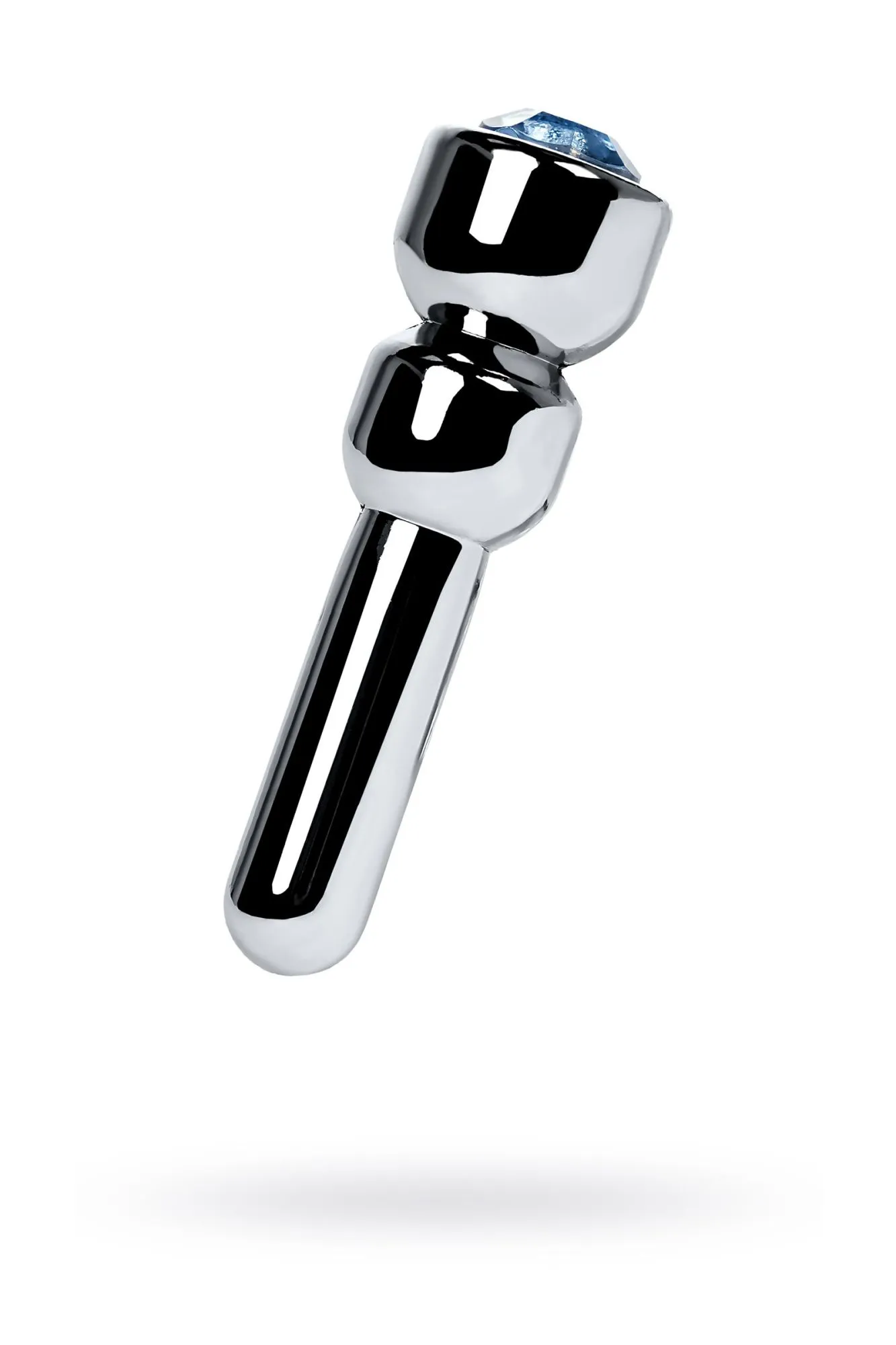 уретральный плаг со стразом малый, toyfa metal, серебряный в Перми