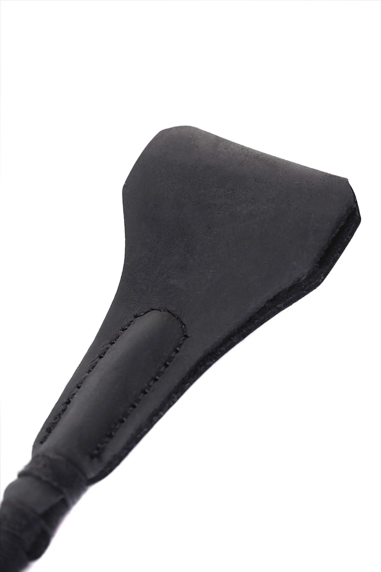 стек toyfa theatre кожаный, черный, 65 см в Перми