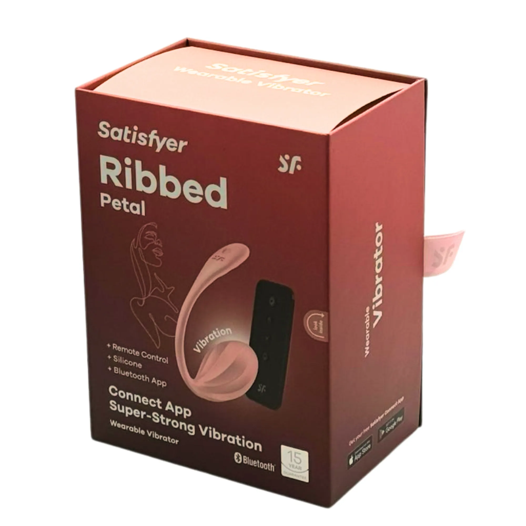 вибратор satisfyer ribbed petal pink 002774sa в Перми