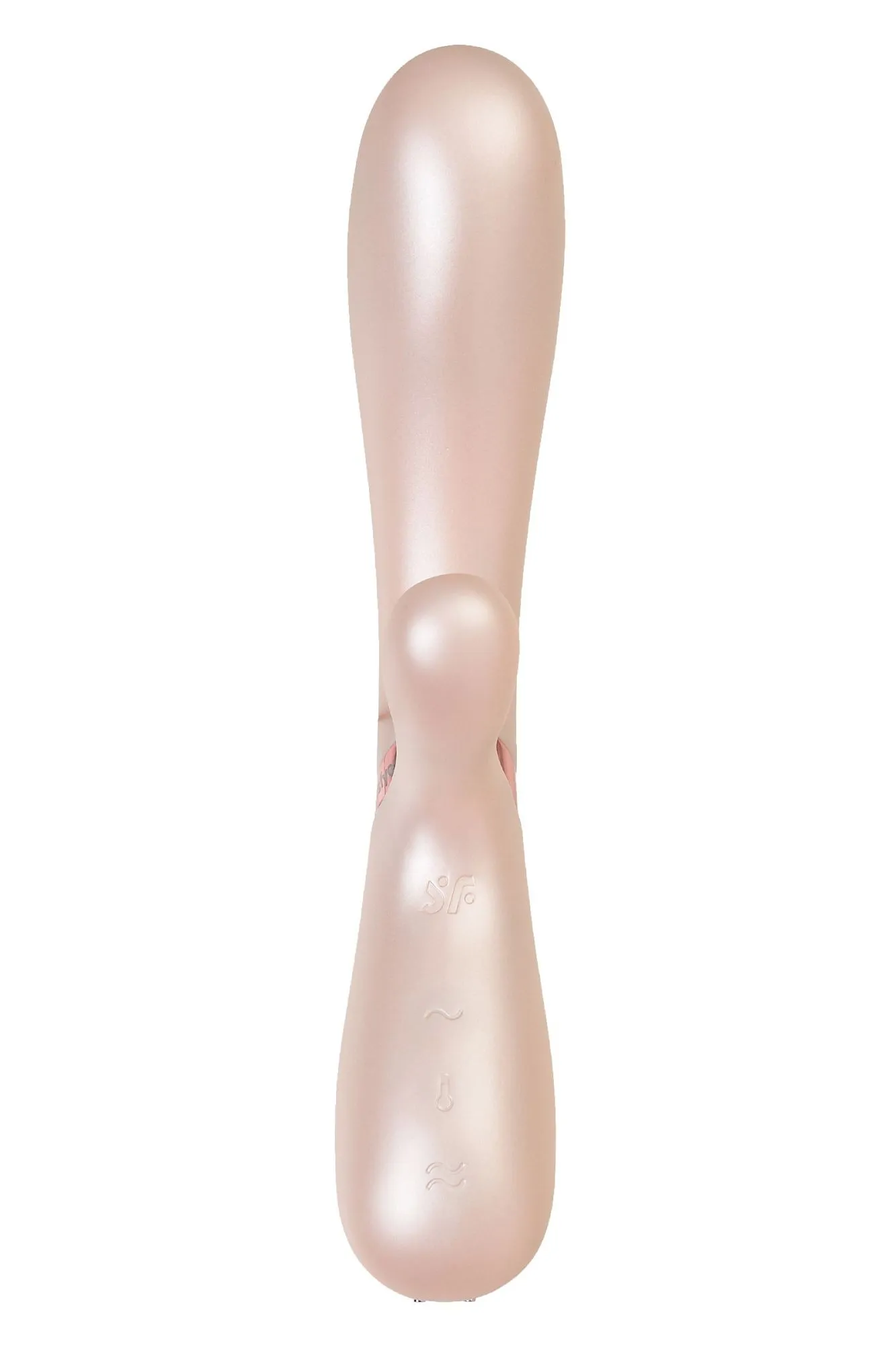 вибратор satisfyer hot lover с клиторальным стимулятором, серебряный в Перми