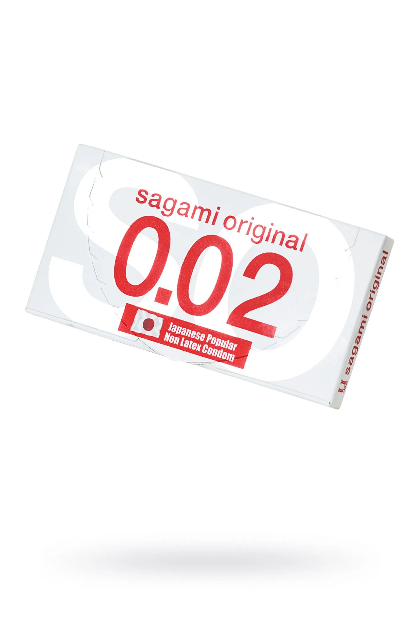 презервативы sagami, original 0.02, полиуретан, ультратонкие, гладкие, 19 см, 5,8 см, 2 шт. в Перми