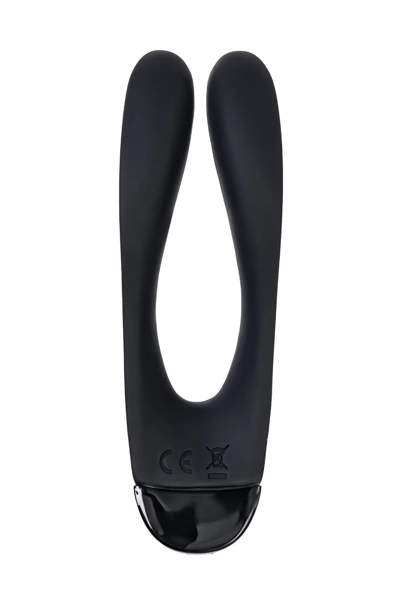 многофункциональный стимулятор для пар satisfyer partner candy cane, силикон, чёрный в Перми