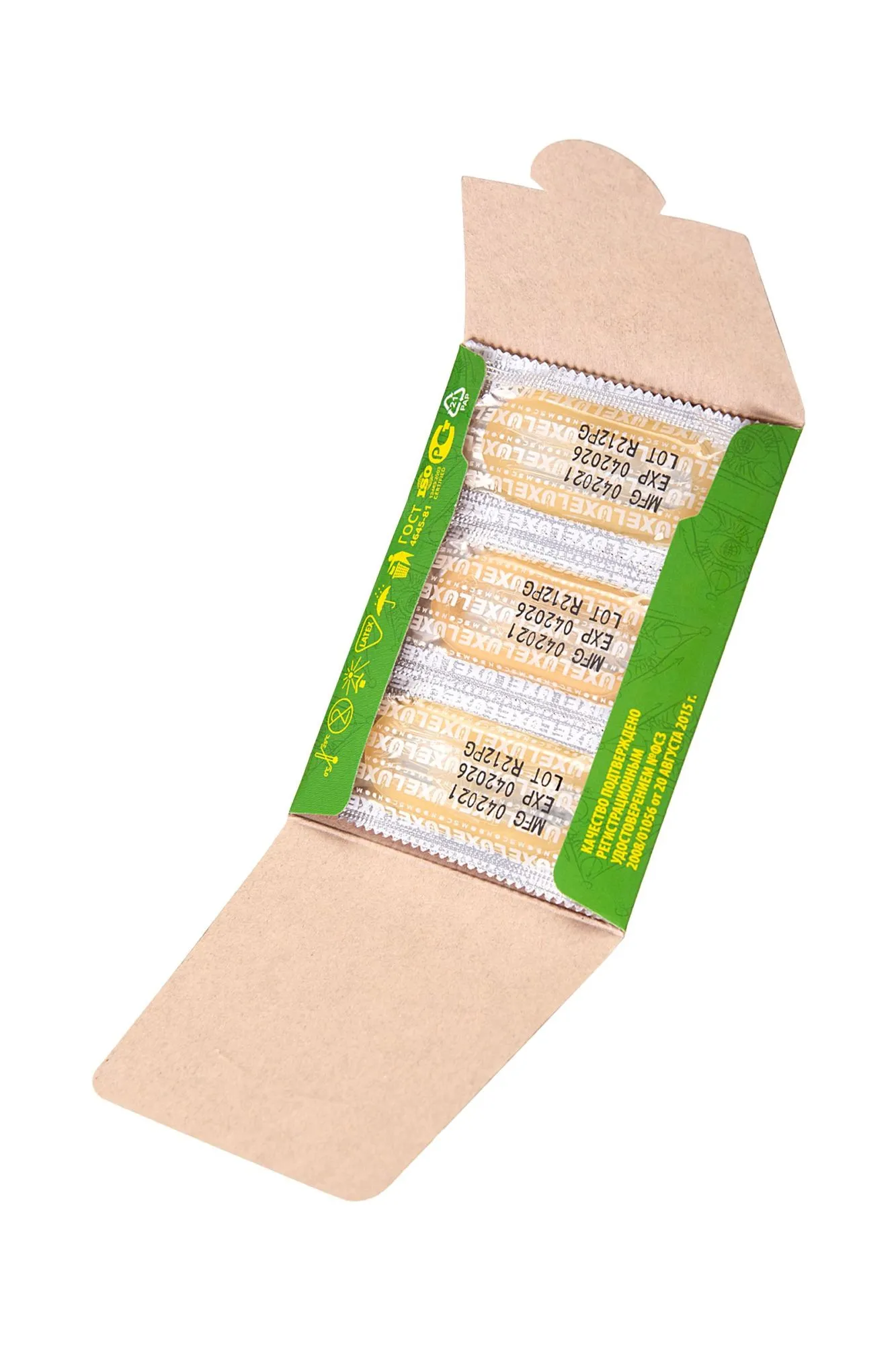 презервативы luxe, конверт «бермудские треугольник», латекс, яблоко, 18 см, 5,2 см, 3 шт. в Перми