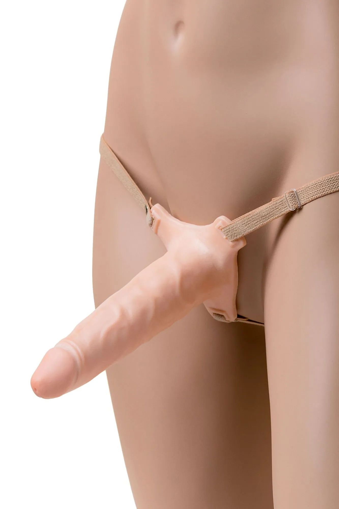 фаллопротез lovetoy поясной, телесный, 18,5 см в Перми