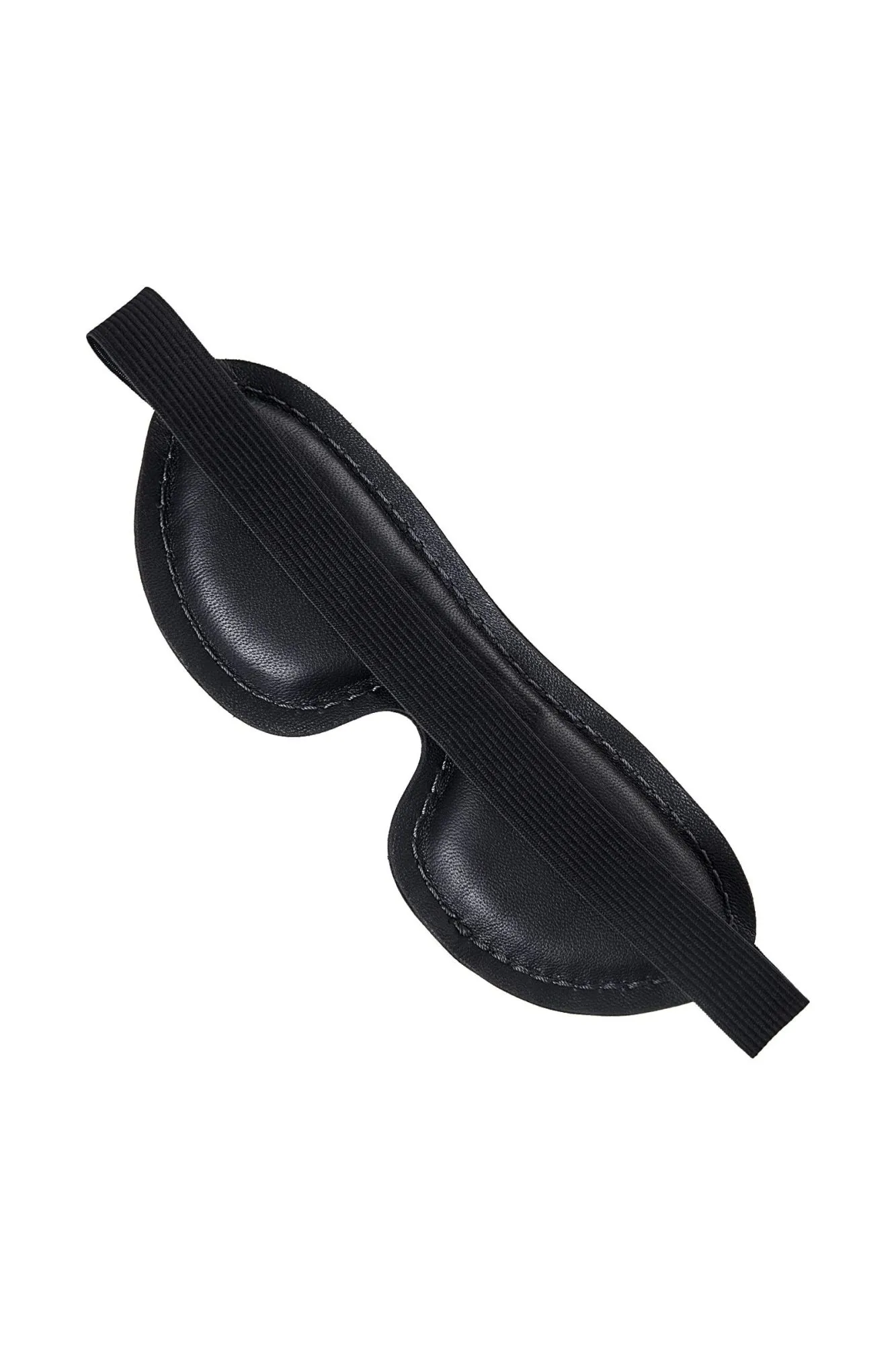 маска pecado bdsm, мягкая закрытая овальная, натуральная кожа, черная в Перми