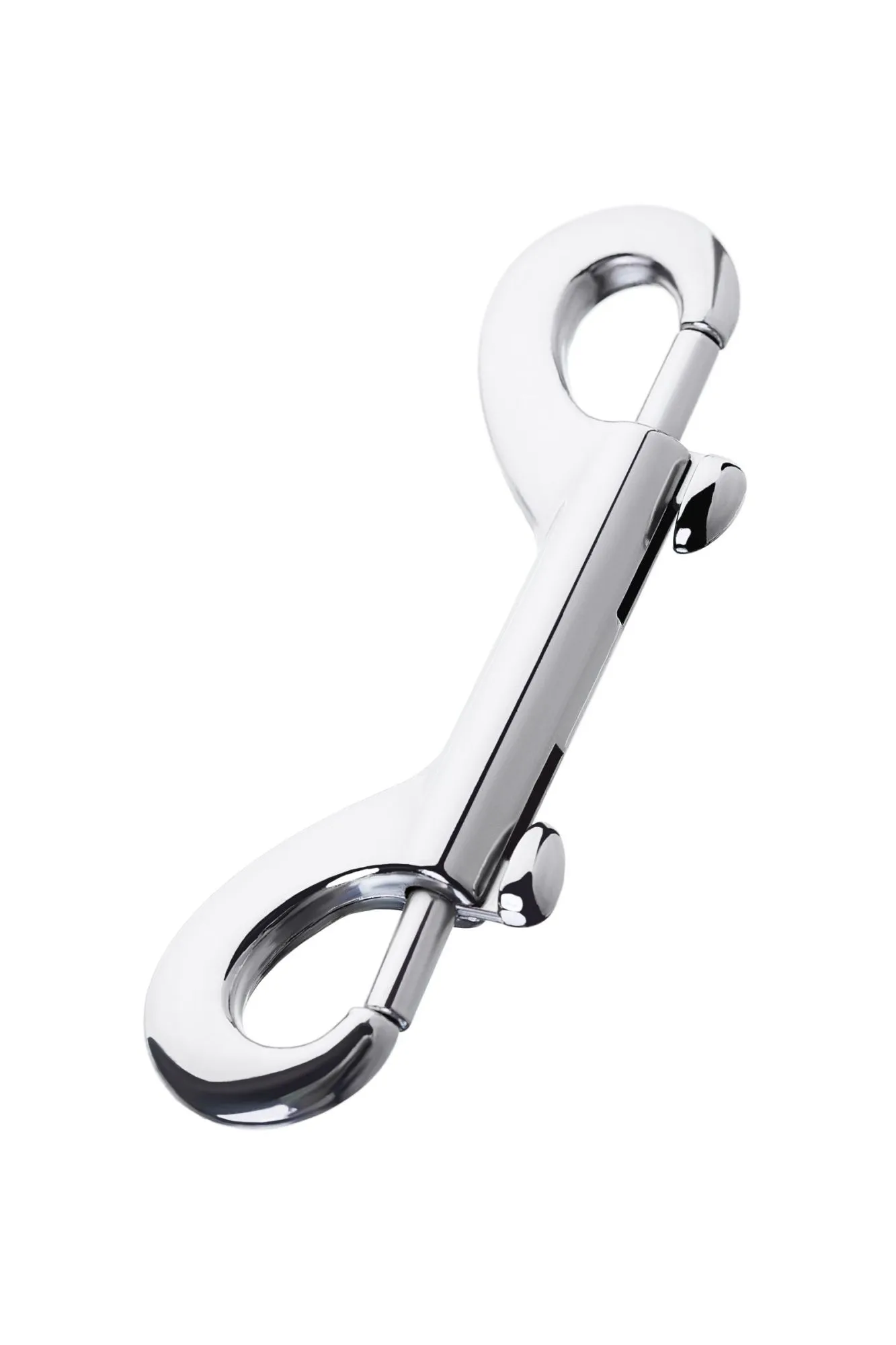 карабин двусторонний toyfa metal, металл, серебряный, 9 см в Перми