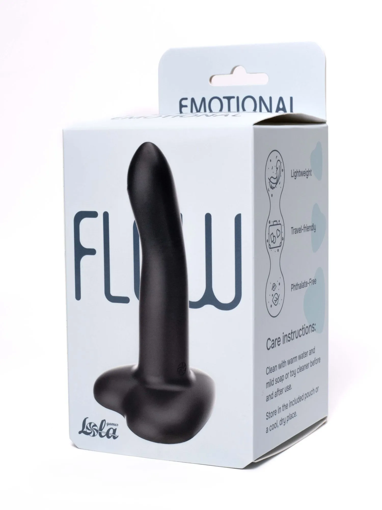 нереалистичный дилдо emotional black 2045-04lola в Перми