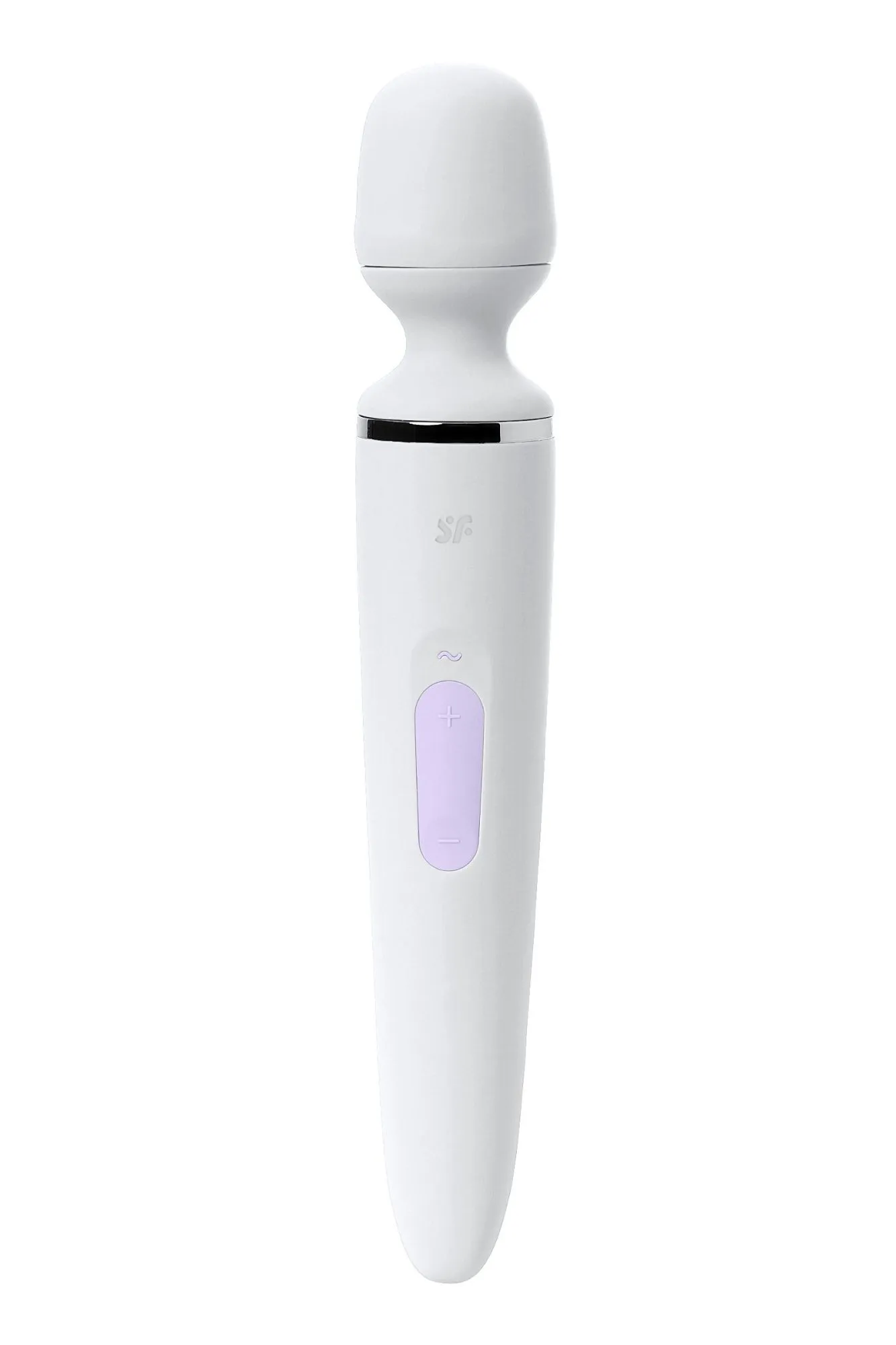 нереалистичный вибратор satisfyer woman wand, abs пластик, белый, 34 см. в Перми