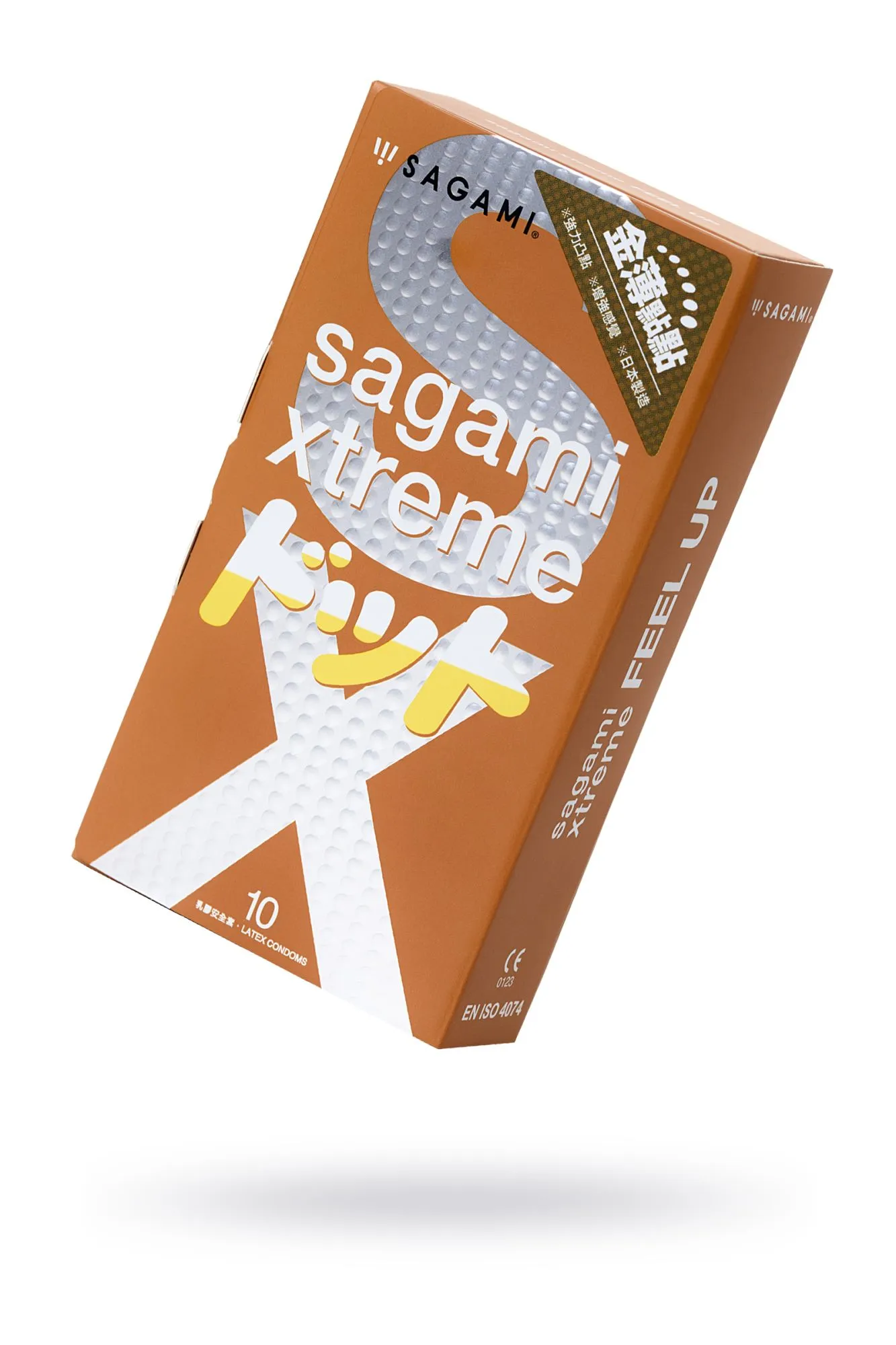 презервативы sagami, xtreme, feel up, латекс, 19 см, 5,3 см, 10 шт. в Перми