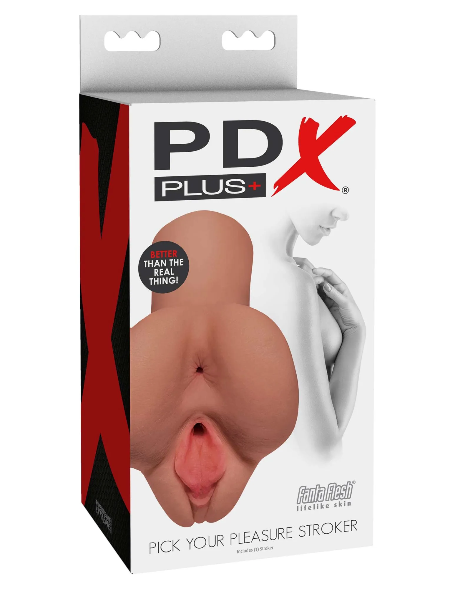 мастурбатор с двумя входами мулатка double stroker pipedream rd60922pd в Перми