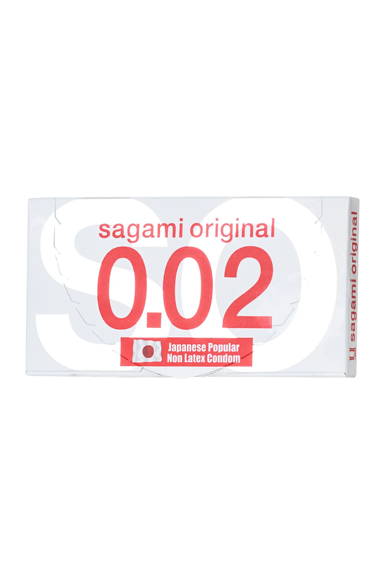 презервативы sagami, original 0.02, полиуретан, ультратонкие, гладкие, 19 см, 5,8 см, 2 шт. в Перми