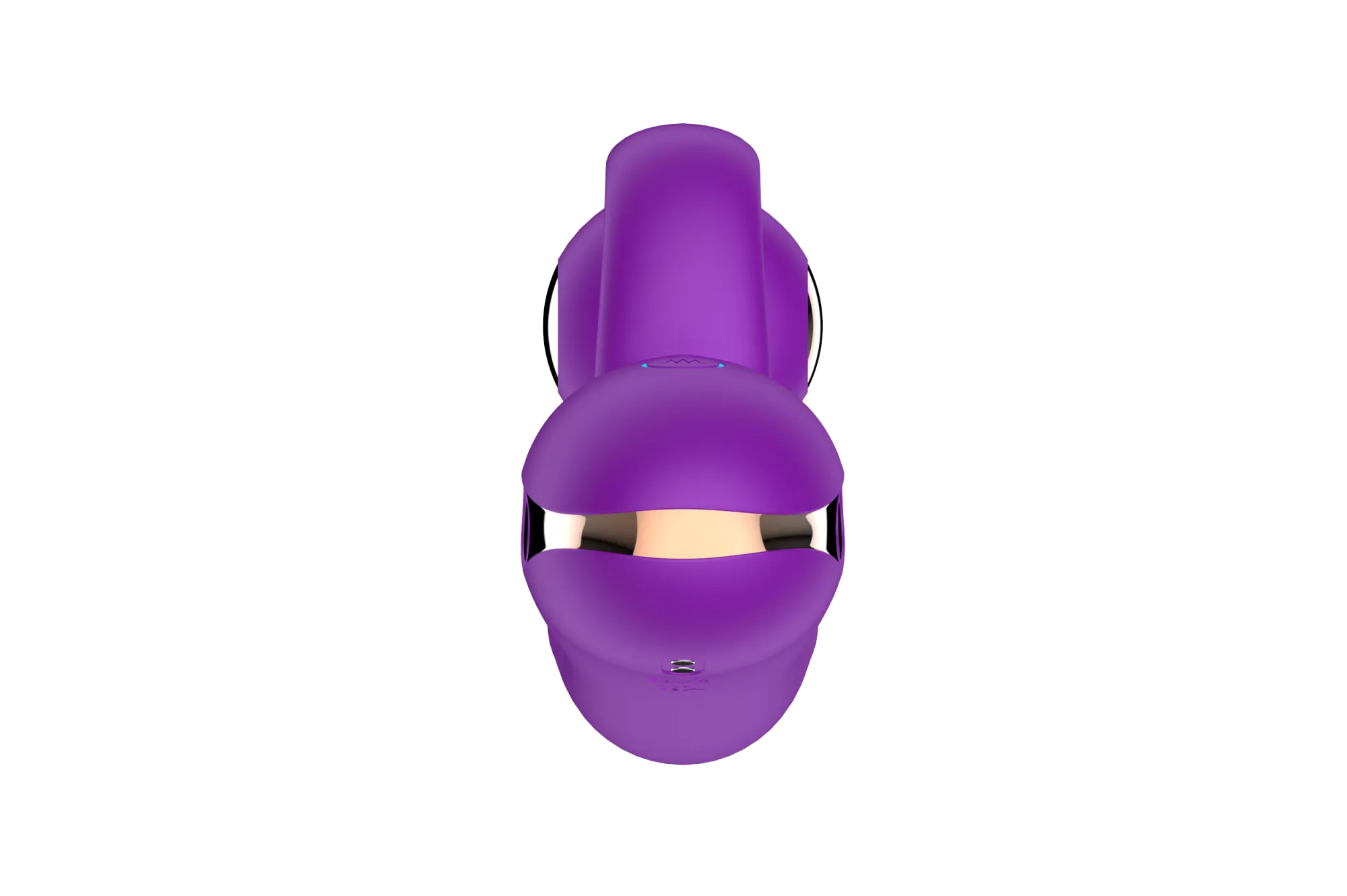 силиконовый вибратор-кролик с функцией вращения sw3052-purple в Перми