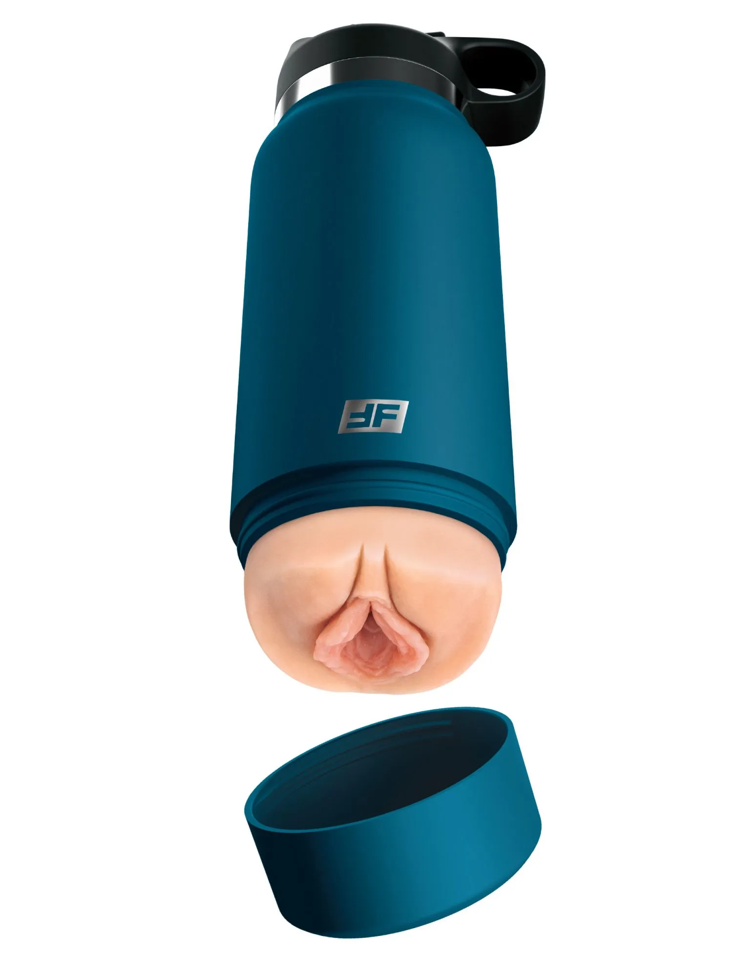 мастурбатор fap flask thrill seeker discreet stroker - black bottle - frosted pipedream rd62721pd в Перми