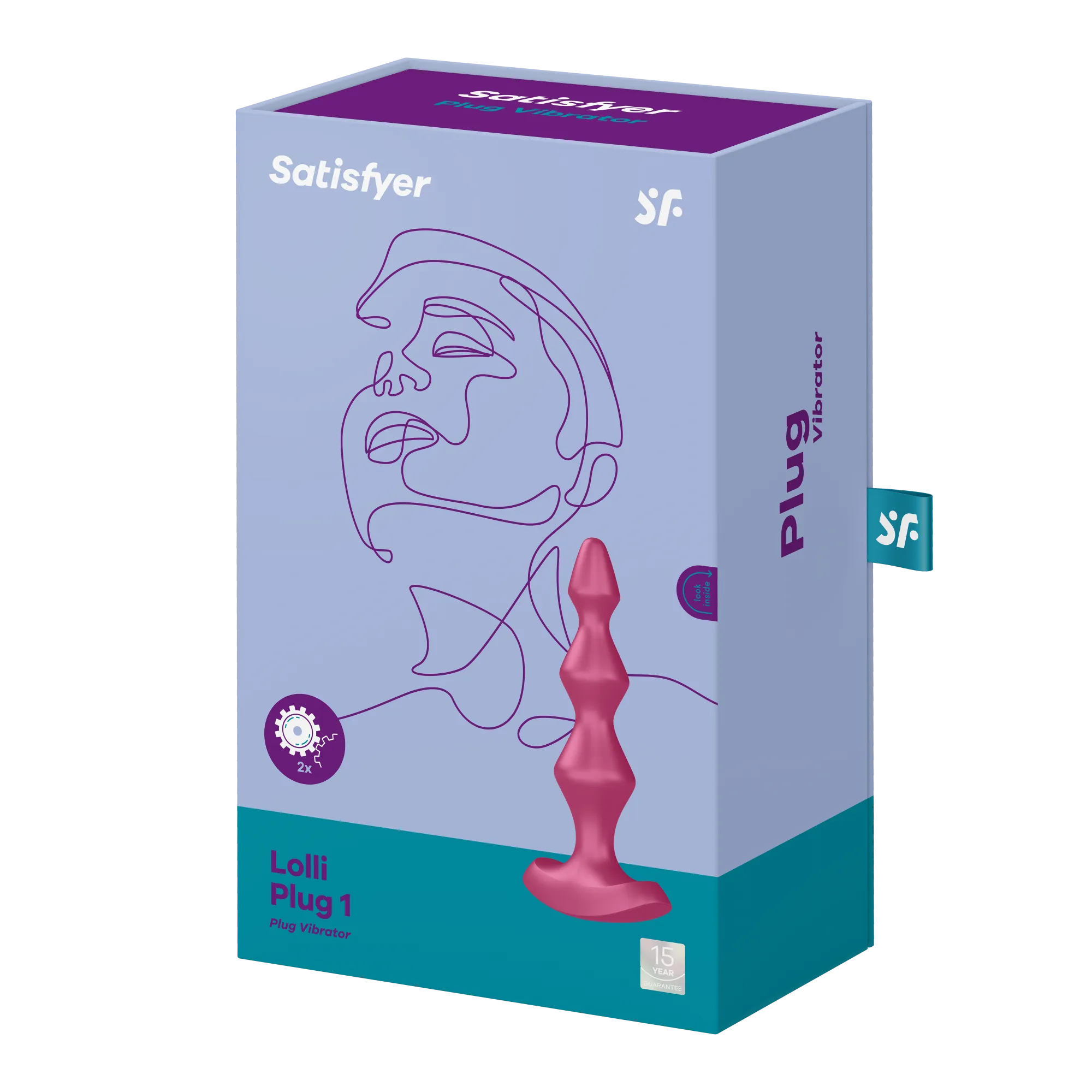 анальная пробка с вибрацией lolli-plug 1 berry 003207sa в Перми