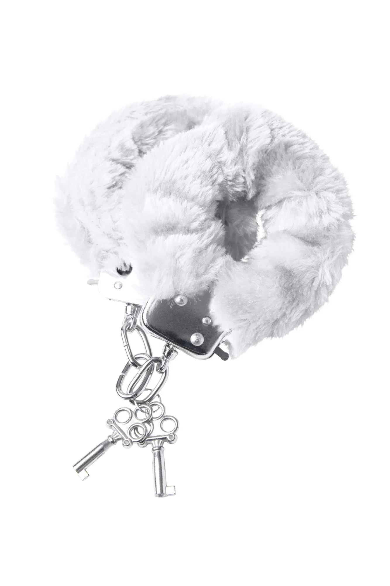наручники toyfa theatre, меховые, белые, 28 см в Перми