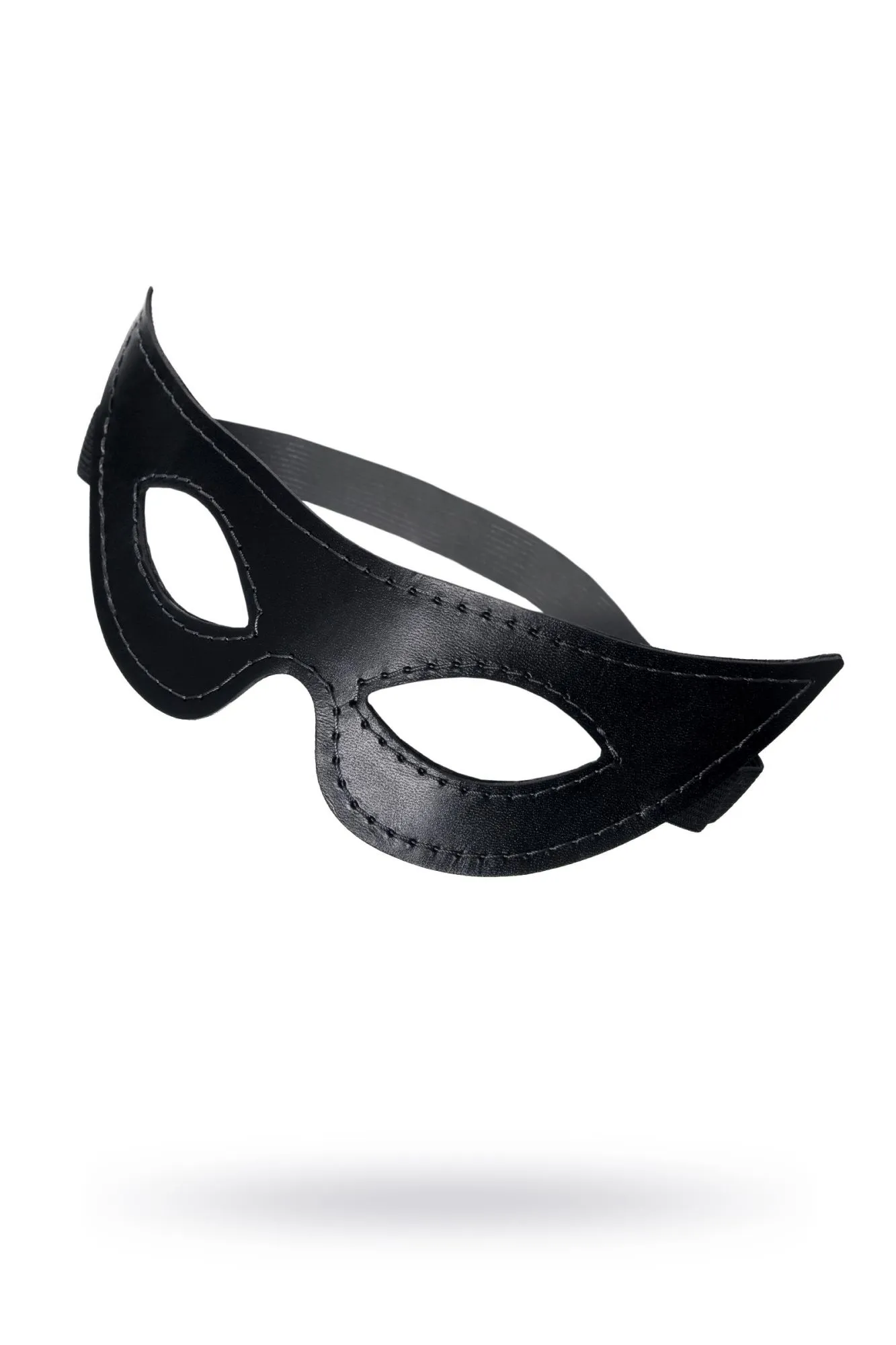 маска pecado bdsm, открытая острая, натуральная кожа, черная в Перми