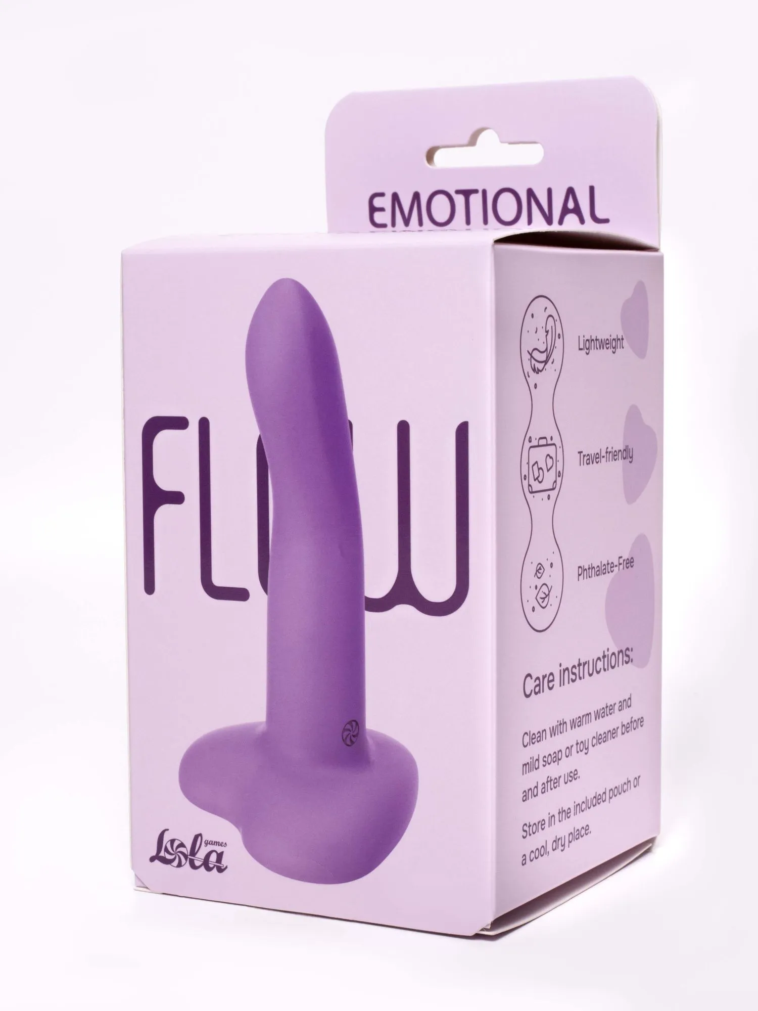 нереалистичный дилдо emotional purple 2045-01lola в Перми