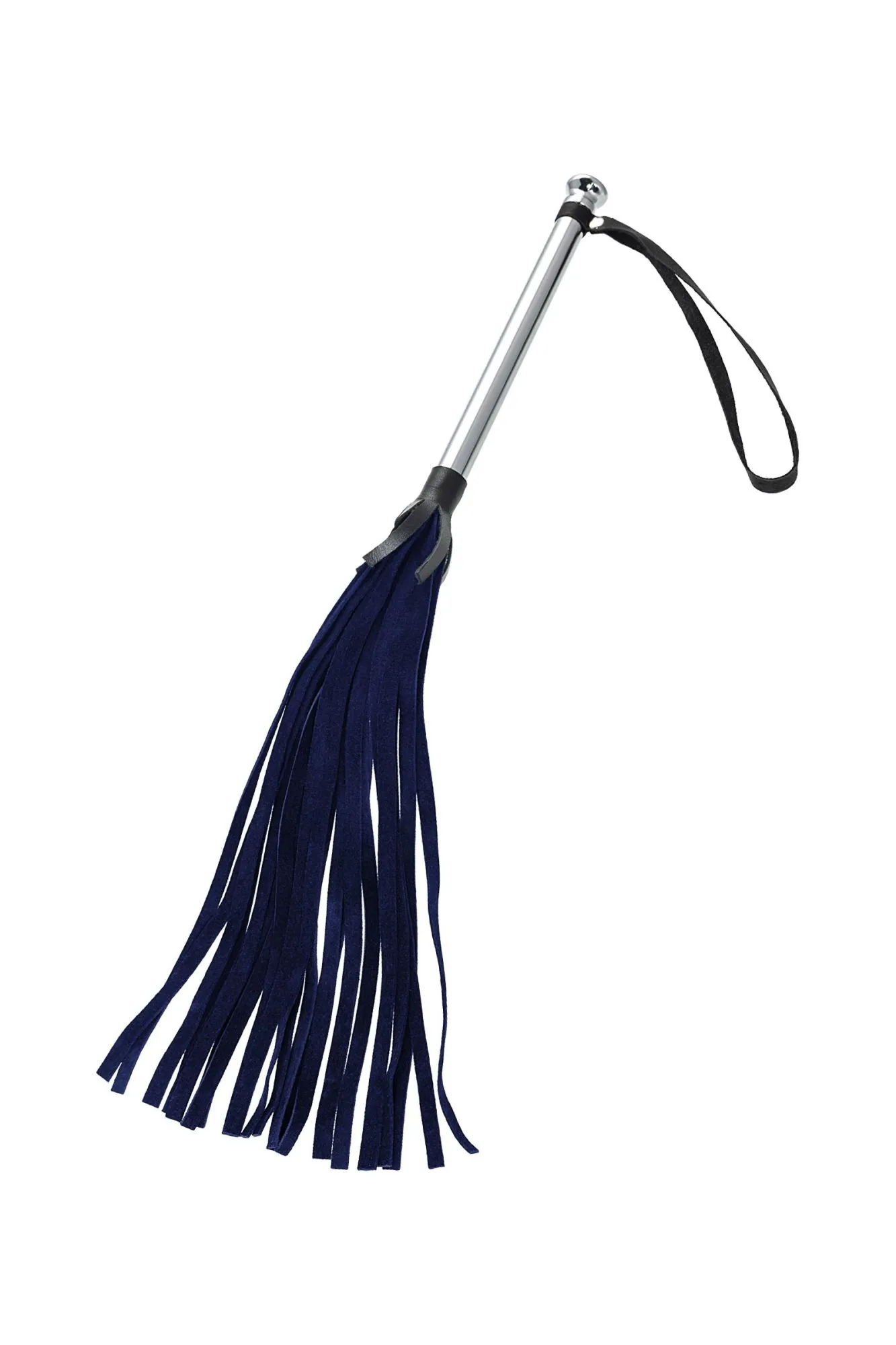 плеть pecado bdsm, «индиго», натуральный велюр, синяя в Перми