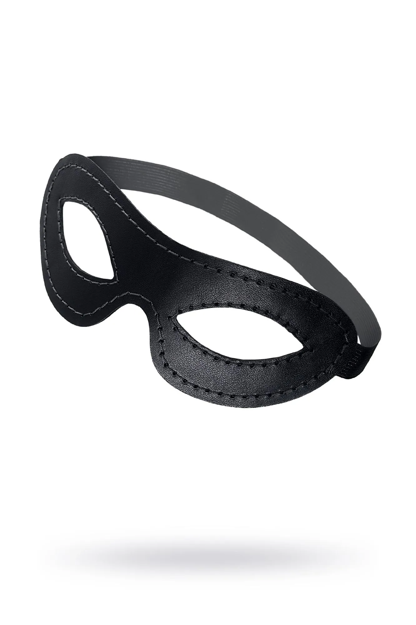 маска pecado bdsm, открытая овальная, натуральная кожа, черная в Перми