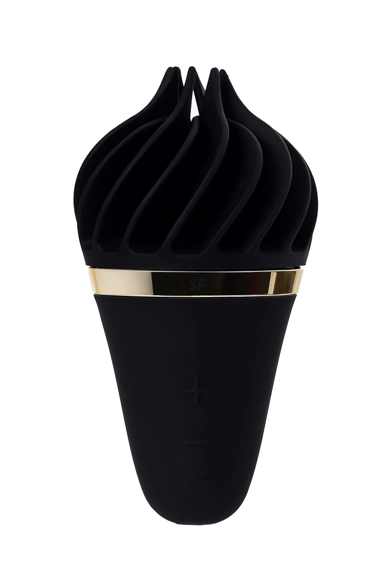 вибромассажер satisfyer layons sweet treat, силикон, черный, 10,4 см. в Перми