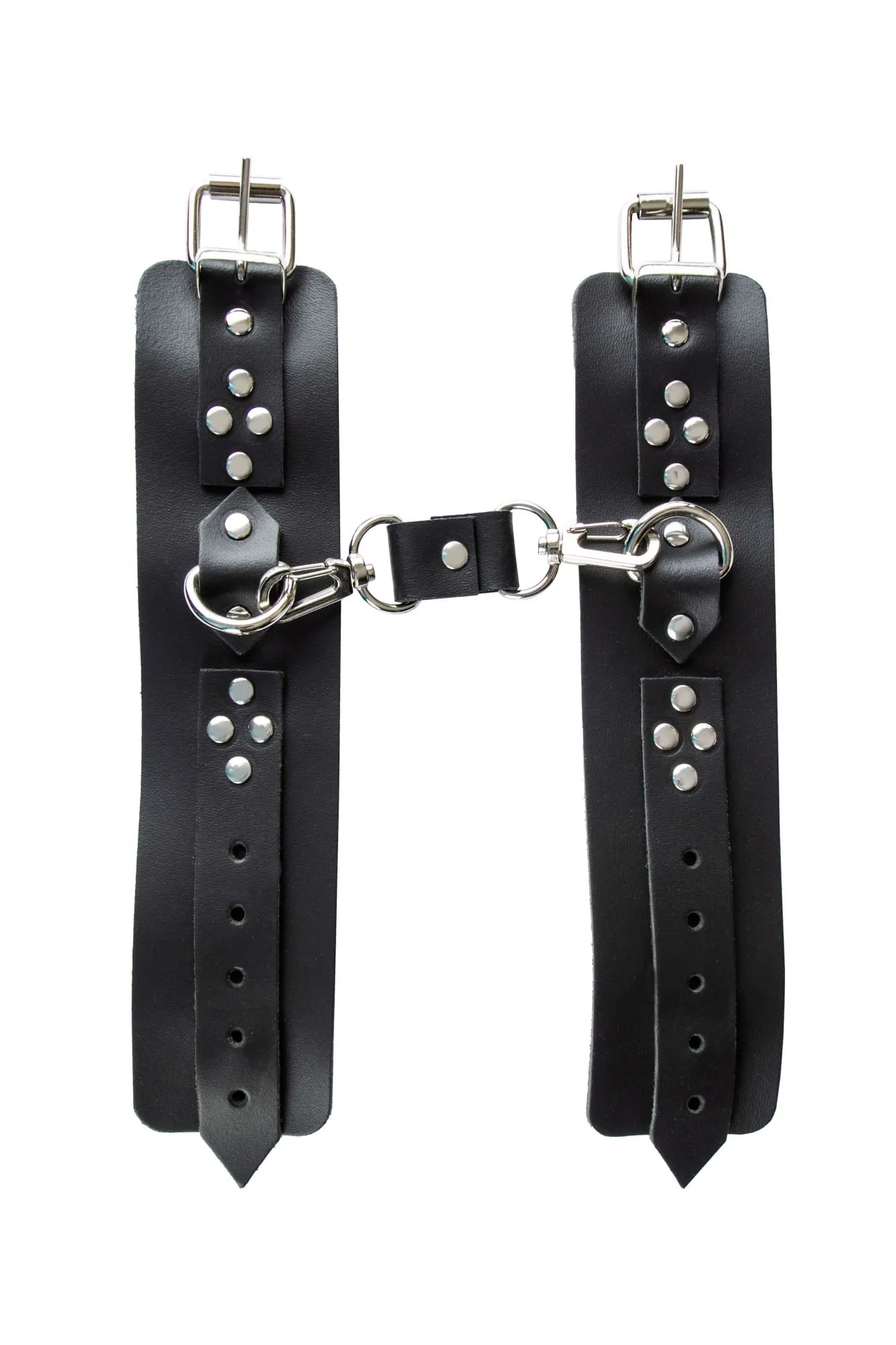 бдсм набор pinkrabbit наручи, поножи и крестовина, черный в Перми