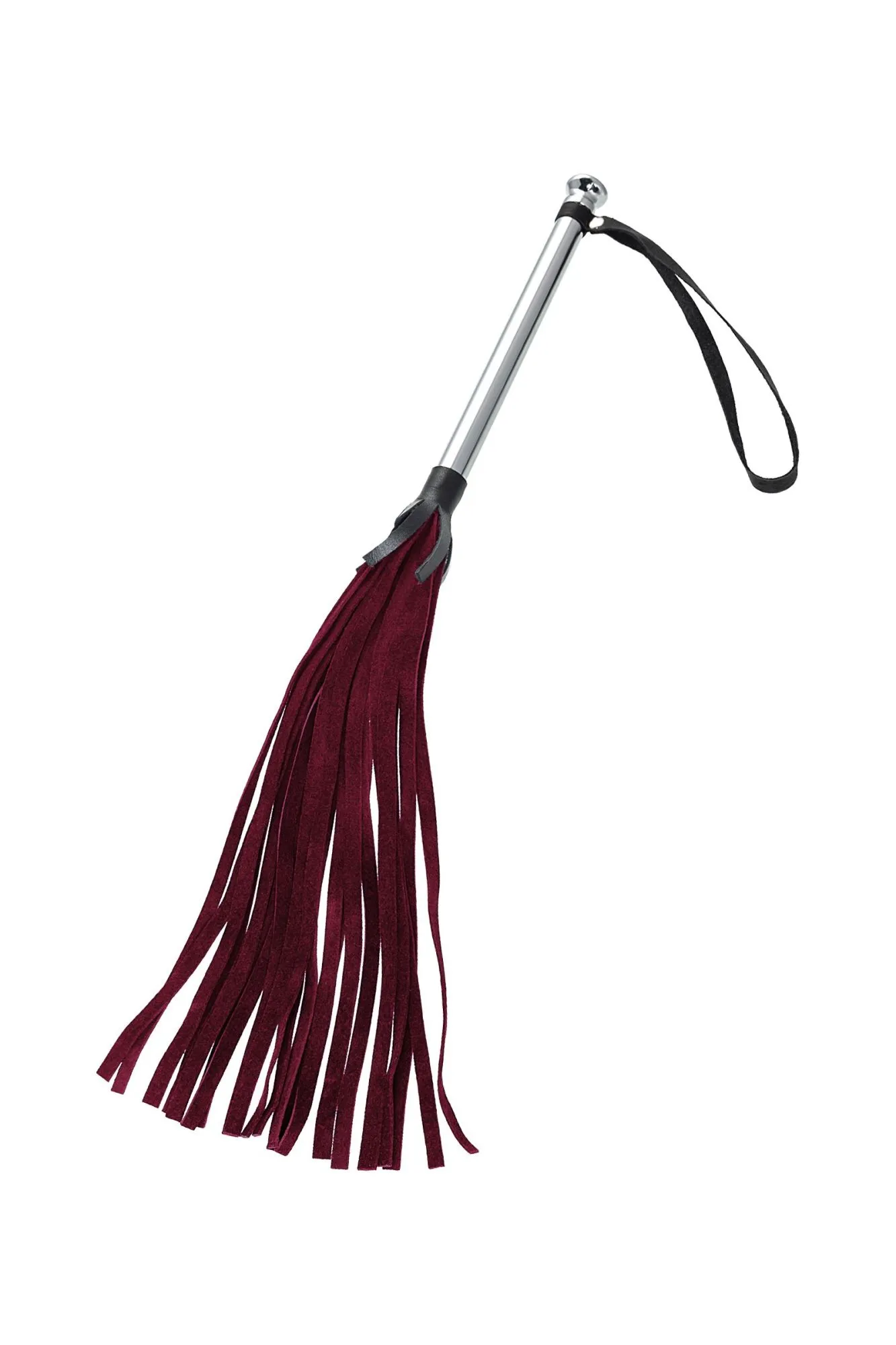 плеть pecado bdsm, «бургундия», натуральный велюр, красная в Перми