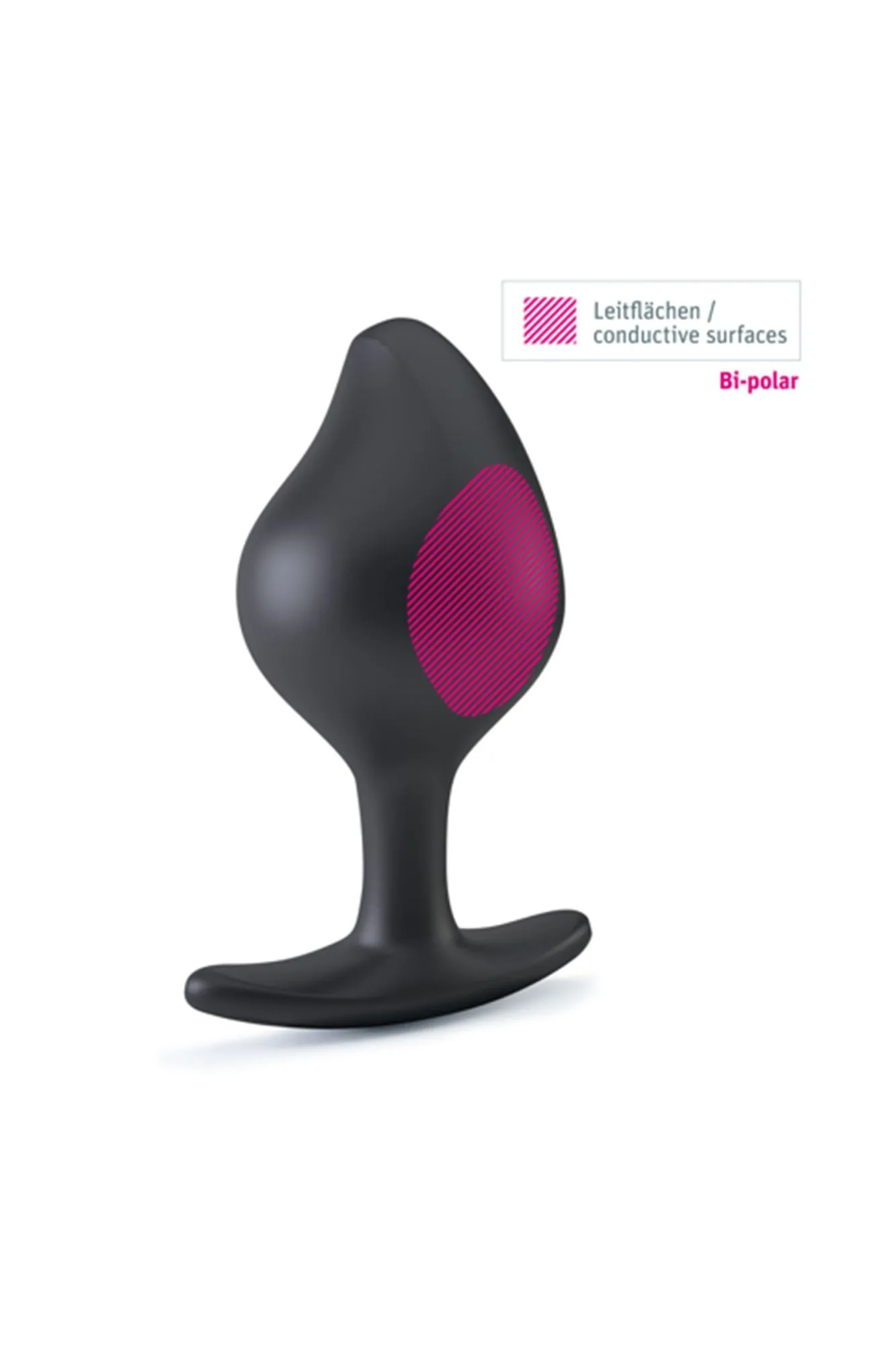 анальная пробка mystimrocking force s, электростимуляция, силикон, черная, ø 3,7 см в Перми