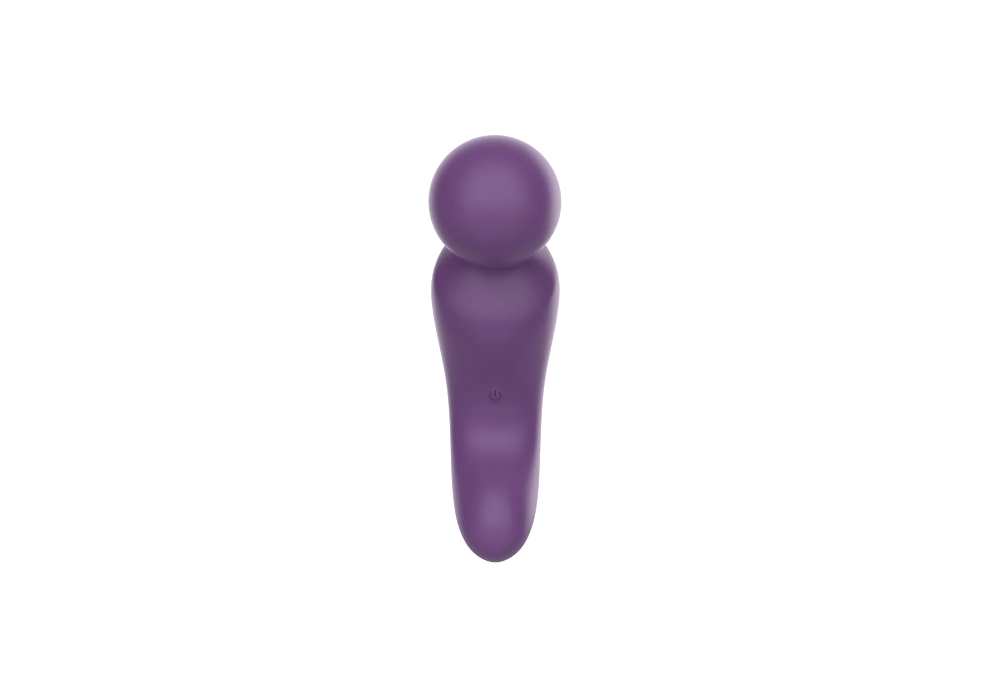 вибратор- вонд с изогнутым корпусом secwell sw24125-purple в Перми